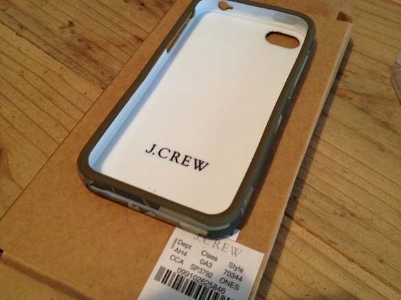 J.CREW iPhoneケース